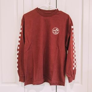 VANS Maroon Checkered Shirt!!